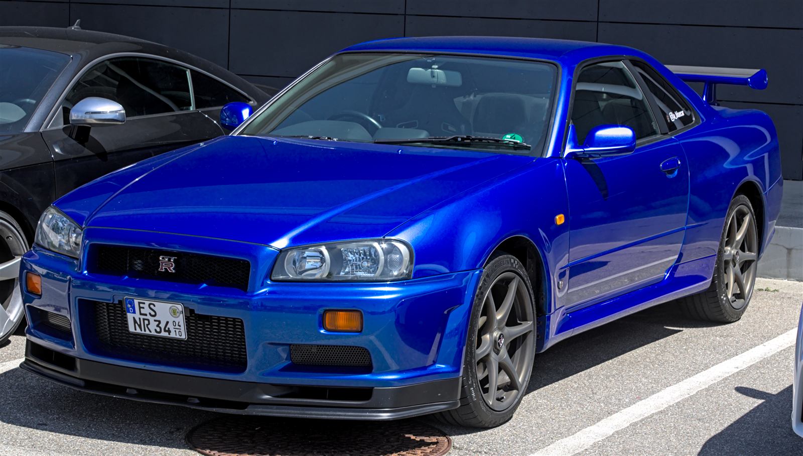 Nissan Skyline GT-R R34 azul, el modelo de Brian O'Conner en 2 Fast 2 Furious